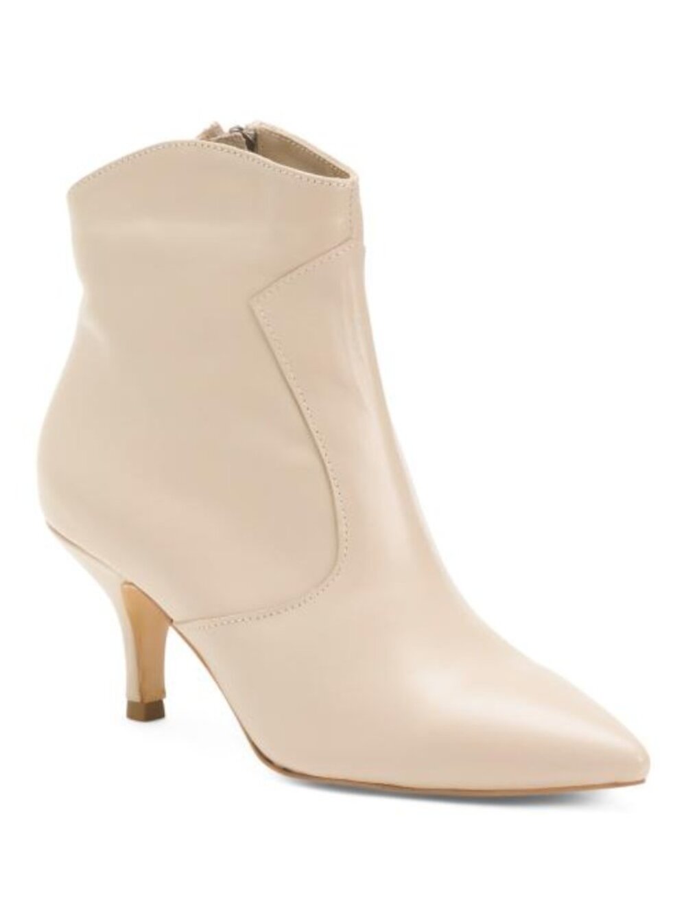 DEABUSED Made In Portugal Leather Heeled Booties